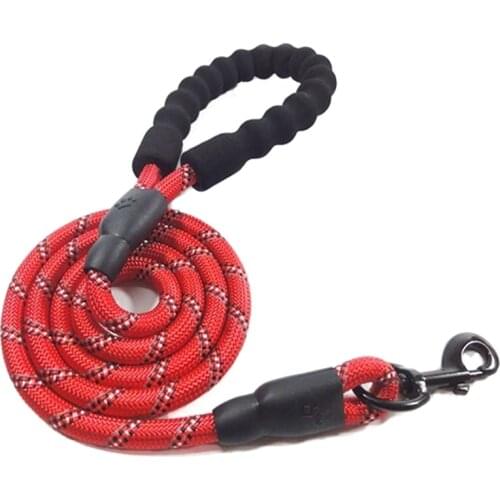 Pet Products Dog Leash For Small Large Dogs Leashes Reflective Dog Leash Rope Pets Lead Dog-Collar Harness Nylon Running Leashes