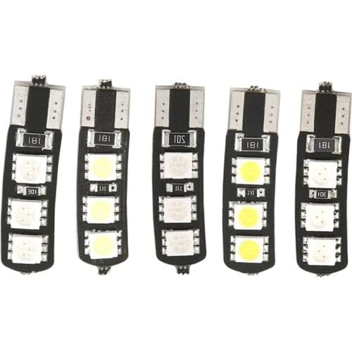 Universal Car Light Bulb T10 0.4W 6 SMD Car Show Wide Light Map Reading Lamp LED Bulb Super Bright
