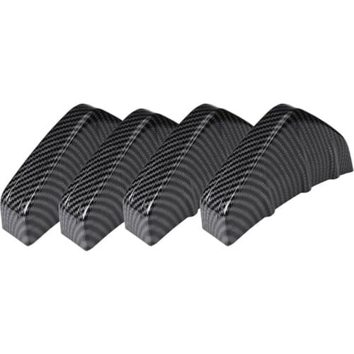 4pc 2021 Universal Car Rear Bumper decorative rear spoiler accessories for Ford Focus 2 3 4 MK2 MK3 MK4 kuga Ecosport Fiesta