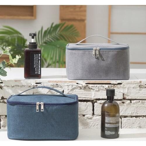 Large-capacity portable cosmetic bag mens wash bag ladies travel outdoor storage bag Oxford cloth waterproof wash bag