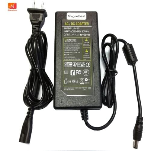 DC Adapter Charger 24V 2A for Canon Printer CA-CP200 CP910 CP900 CP800 CP760 24V 1.8A Power Adapter