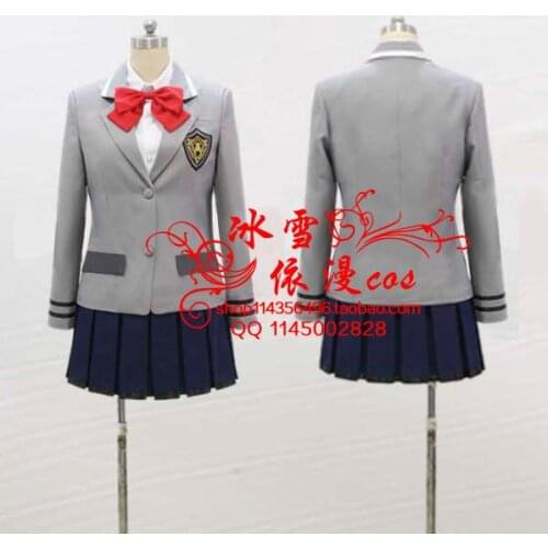 2016 Cosplay Anime Tokyo Ghoul Touka Kirishima Cosplay Costume School Uniform
