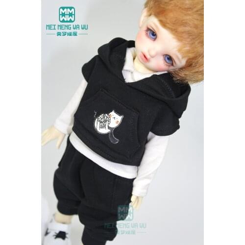 BJD accessories doll clothes fashion Leisure sports two-piece for 28cm--30cm 1/6 BJD YOSD doll