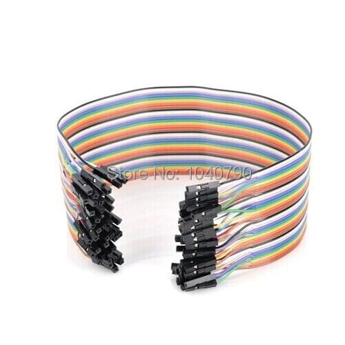 Free Shippng 40 p dupont line/double 1 p plastic shell / 12 strands wire length 21 cm/rehearsal line 40 root Female to female