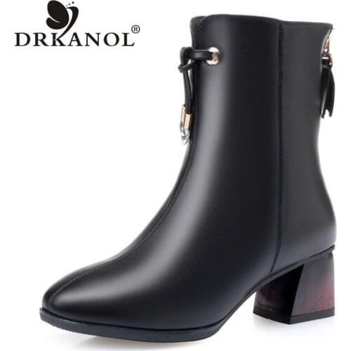 DRKANOL Women's High Boots