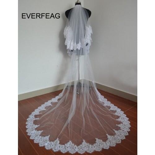 Eeqasn Wedding Lace Veils