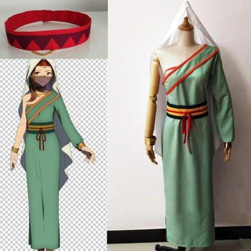 New Fate Grand Order Absolute Demonic Front: Babylonia Siduri Cosplay Costume Party Dress