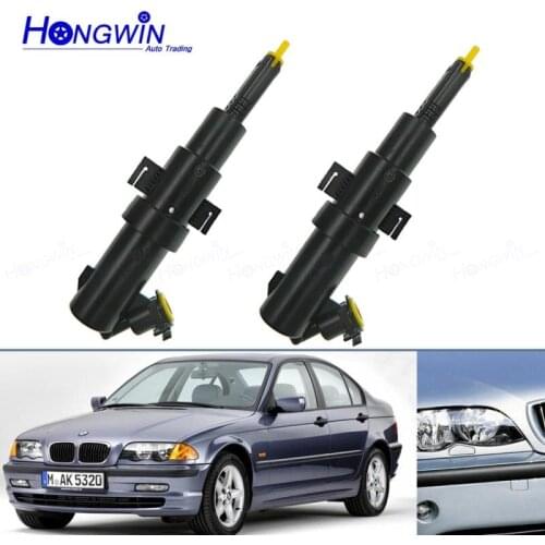Front Headlight Washer Nozzle For BMW 3 Series E46 1997-2006 318 320 323 325 328 330 M3 Headlamp Water Spray Actuator Motor Pump