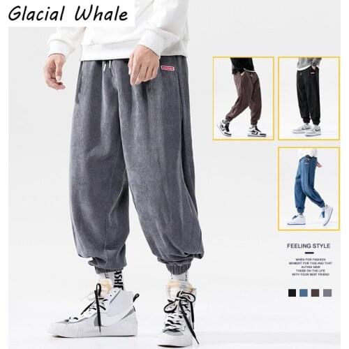 Glacial whale Men's Corduroy Trousers
