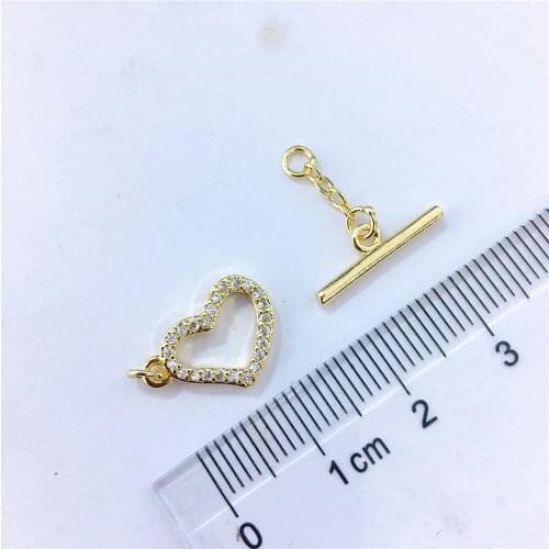 Wholesale DIY Natural Stones Beads Jewelry Making Accessories Silver/Gold Metal Connector Clasps Findings