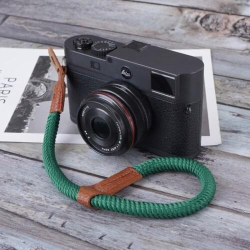 Camera Hand Strap Adjustable Rope Wrist Wristband Lanyard for Leica Sony Fujifilm Olympus Canon Nikon Digital Cameras