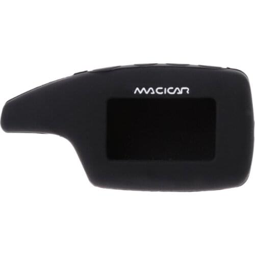 Silicone Case Shell For Scher-khan Magicar 5 Two Way Car Alarm LCD Remote A0NE
