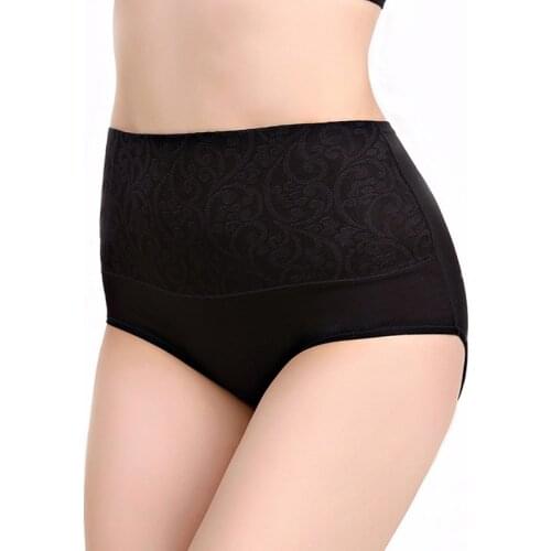 New Cotton Underwear Women Panties High Rise Briefs Sexy Panties Cueca Calcinhas Shorts Hip-up Underpants Abdominal Panty Ladies