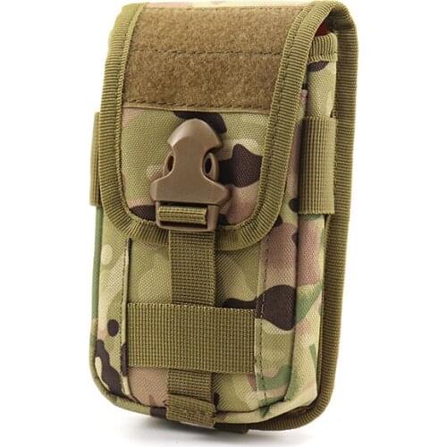 Outdoor Molle Waist Belt Bag Waterproof Sports Small Fanny Pack Phone Pouch Camping Hiking Hunting Trekking Army Waist Bag