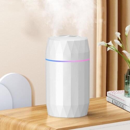 1200ML Air Humidifier Double Nozzle Large Capacity Fireproof Nano-atomization ABS Convenient Lightweight Air Purifier for Home