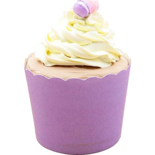 50pcs/bag Pure Purple White Brown Coffee Red Color Green Pink Paper Cupcake Muffin Cups baking Moulds for Birthday Wedding Party