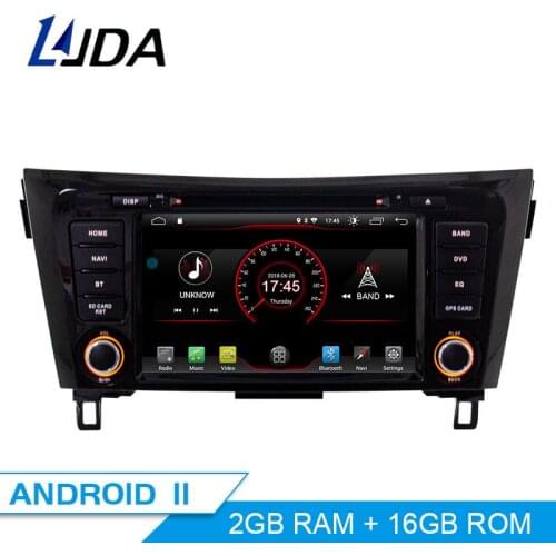 LJDA Android 10.0 Car Radio For NISSAN Qashqai X-Trail 2014-2018 Car Multimedia Player GPS Navigation DVD Player Auto Radio WiFi