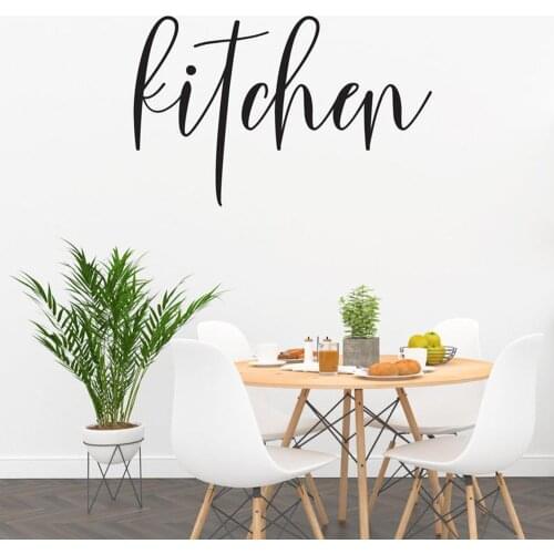 Kitchen Vinyl Decal Wall Decor Sticker Modern Home Decoration Self-adhesive Film For Furniture Fashion Simple Wallpapers C380