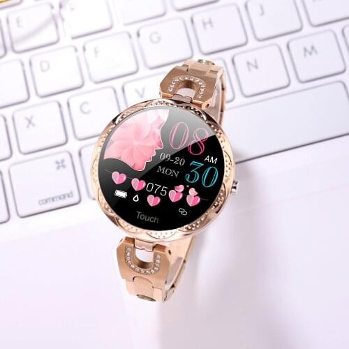 AK15 ladies fashion smart bracelet, heart rate, blood pressure, sleep monitoring, menstrual cycle, smart reminder, waterproof