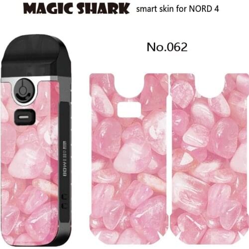 Zombie Stone Flower Print Skull Flower One Piece Sticker Tape Film Case Skin for Smok Nord 4 4th