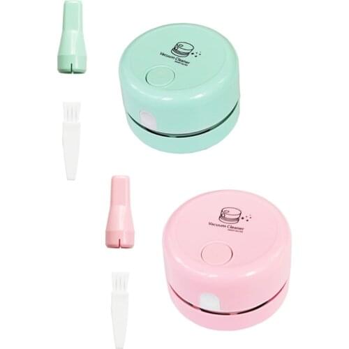 HX5F Diamond Painting Tools Desktop Vacuum Cleaner Drills Quicker Picker Organizer Diamond Painting Tray Mini Table Dust Sweeper