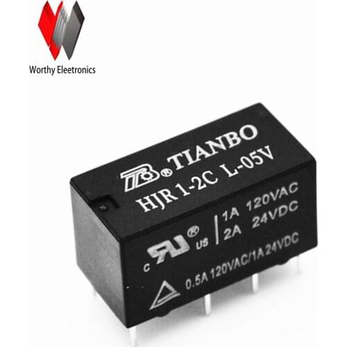 Wholesale 10pcs/lot relay HJR1-2C L-05V