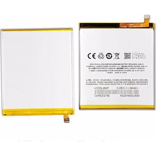 Original BA612 battery 3000mah 3.85v 11.55wh for Meizu 5S M5S M612Q M612M batteries