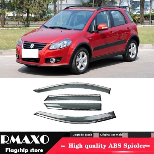 For Suzuki SX4 2005-2016 Plastic Window Visor Vent Shades Sun Rain Deflector Guard For Honda Civic 4PCS/SET