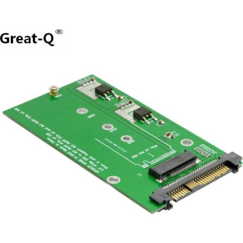 Great-Q NVMe PCI-E SSD to M.2 NGFF M Key SSD Converter Adapter Card Supports M.2 NGFF 2280 2260 2242 2230 SSD with M key
