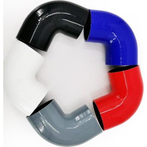 Silicone 90 Degree Elbow Connector Turbo Hose Pipe 76mm/ 3" inch Intercooler