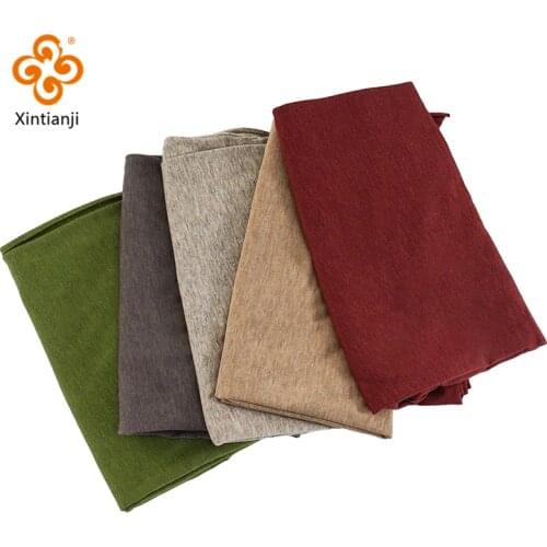 Knit Cotton Fabric For Summer Tee Shirt Thin Jersey Fabric 50*150cm/Piece A0132