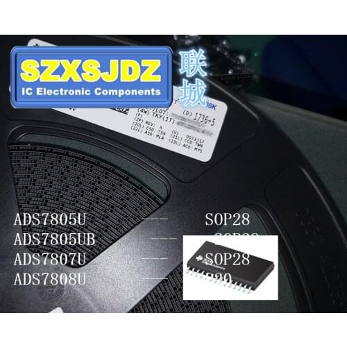 2pcs-5pcs ADS7805U/1K ADS7805 ADS7805U ADS7805UB/1K ADS7805UB ADS7807U/1K ADS7807 ADS7807U ADS7808U/1K ADS7808 ADS7808U