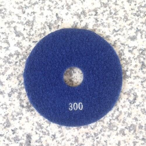 Diamond Wet Polishing Pad 5 inch Grit 300 Granite Marble Polishing Pads 10 Pcs/lot