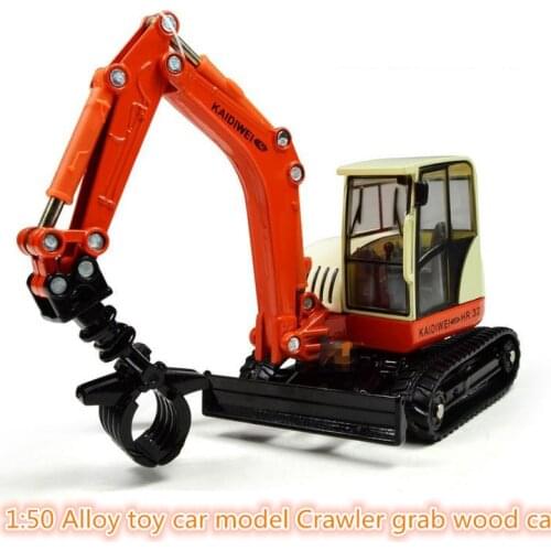 Free shipping!2014 super cool ! 1 : 50 alloy slide toy models construction vehicles Crawler grab wood car, Baby educational toys