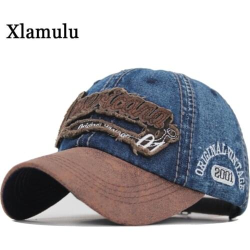 America New Snapback Mens Cap Denim Baseball Caps For Men Women Gorras Casquette Bone Casual Trucker Men Dad Male Casual Caps