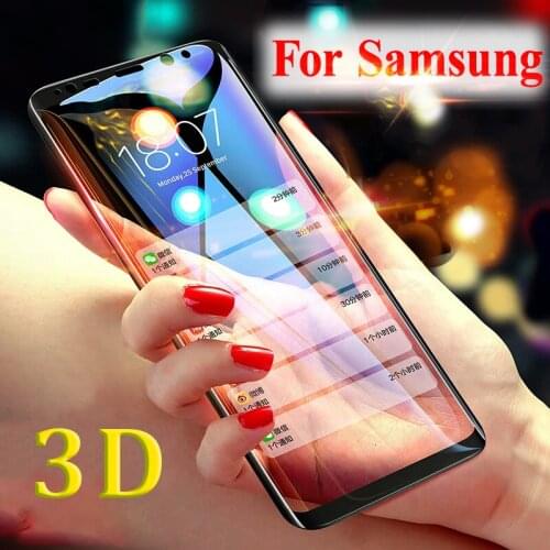 Tempered Glass Phone Case for Samsung S6 S7 Edge S8 S9 S10 Plus S10e Lite Note 8 9 Cover Protective Shell Accessories on Galaxy