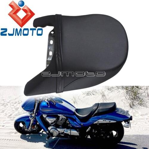 Motorcycle Seat Cover For Suzuki Boulevard M109R 2006-2012 LT VZR1800 Intruder 2007-2008 PU Leather Rear Passenger Seat Cushion