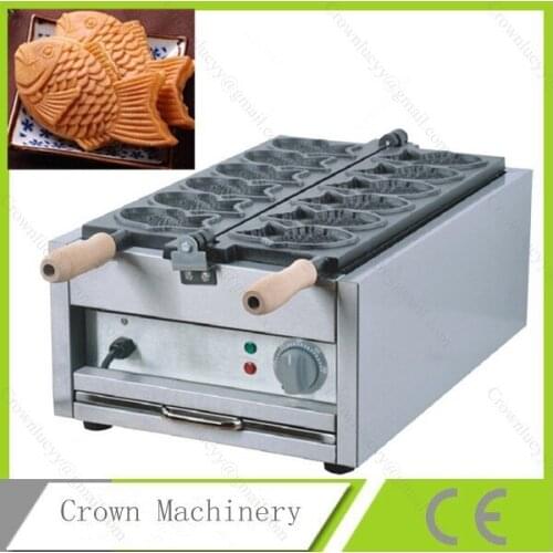 Japanese type fish electric takoyaki machine
