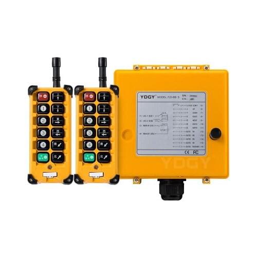 F23-BB 2 transmitter and 1 receiver, industry remote control crane switch hoist switch