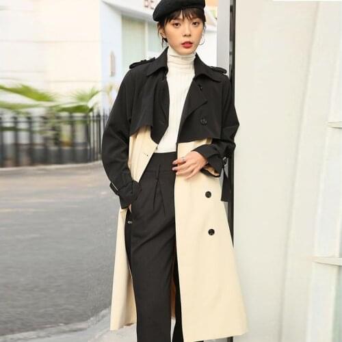 GRANBELLA Women's Classic Trench Coats