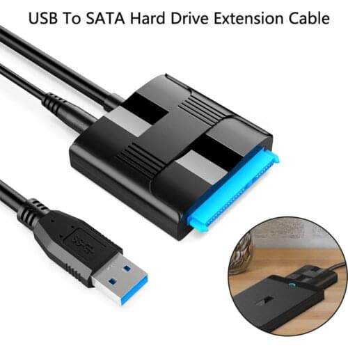 33cm USB 3.0 SATA Cables Converter Male To 2.5 Inch HDD/SSD Drive Wire Adapter Wired Convert Cables Up To 5Gbps Dropshipping