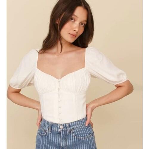 Блузки на пуговицах MUICHES China At AliExpress