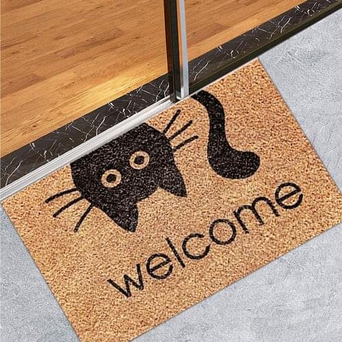 Cartoon Camper Carpet Bathroom Entrance Doormat Bath Indoor Floor Rugs Absorbent Mat Anti-slip Kitchen Rug for Home Decorative