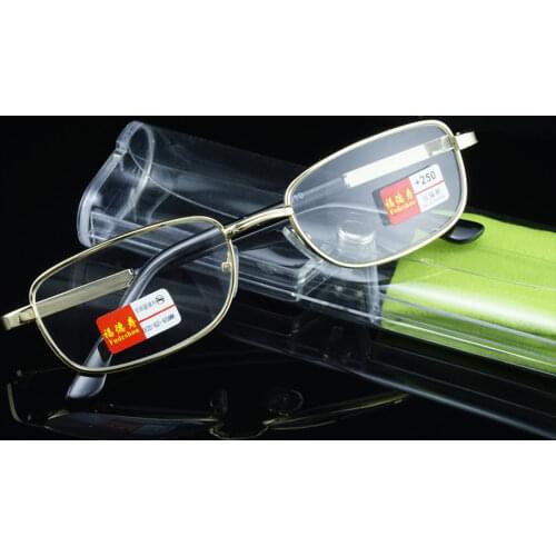 = Clara Vida Luxury Anti Radiation Fatigue Resin Or Natural Crystal Lens Reading Glasses With Case +1 +1.5 +2 +2.5 +3 +3.5 +4