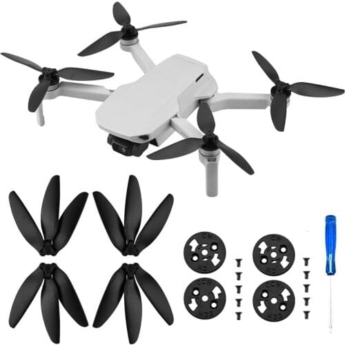 Three-blade Propeller for DJI Mavic Mini /Mini 2 Drone Light Weight Props Blade Replacement Wing Fans Spare Parts Accessories