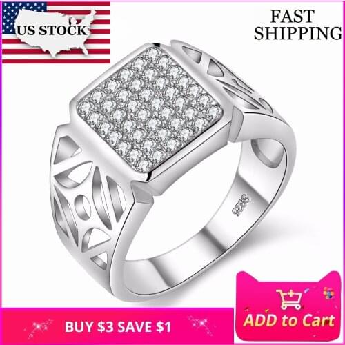 Серебряные кольца для мужчин Uloveido China At AliExpress