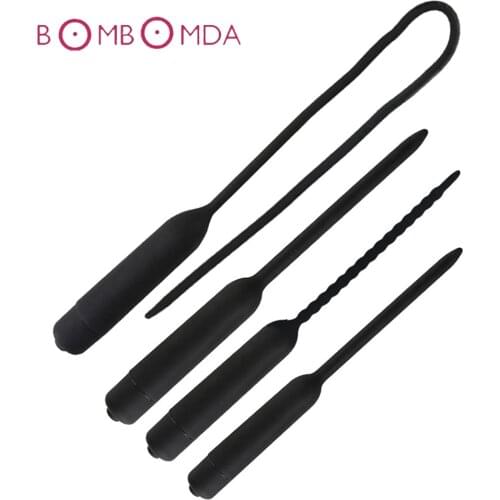 10 Speed Penis Vibrator Urethral Catheter Penis Plug Sex Toys for Men Urethral Vibratior Penis Insertion Urethra Sounds Dilators