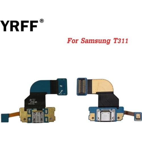 YRFF Dock Connector Charger USB Charging Port Repair Parts Charging Port Micro Flex Cable For Samsung Galaxy Tab 3 8.0 SM T311