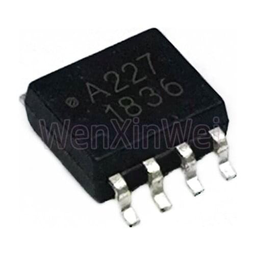 10PCS/LOT ACPL-227-56BE 3KVRMS 2CH 8SOIC A227 ACPL-227 ACPL227 Optocoupler IC