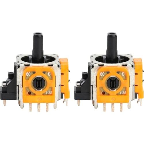 10pcs Replacement 3D Analog Joystick Axis Sensor 3 Pin for Playstation 3 PS3 PS4 Xbox 360 Wireless Controller